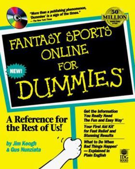 Paperback Fantasy Sports Online For Dummies Book