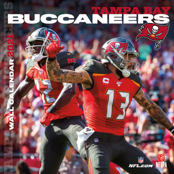 Calendar Tampa Bay Buccaneers 2021 12x12 Team Wall Calendar Book