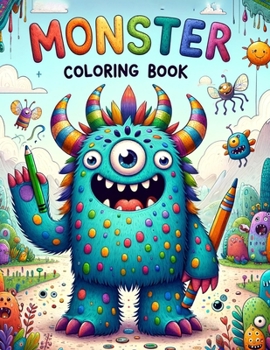 Monster Coloring Book: Embark on an Exciting Adventure with this Book, Where Kids Can Color, Create, and Conquer Their Fears by Bringing Frie