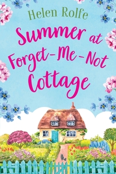 Paperback Summer at Forget-Me-Not Cottage [Large Print] Book