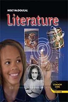 Hardcover Holt McDougal Literature: Student Edition Grade 8 2013 Book