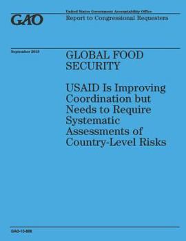 Global Food Security: Usaid Is Improving Coordination But Needs to Require Systematic Assessments of Country-Level Risks