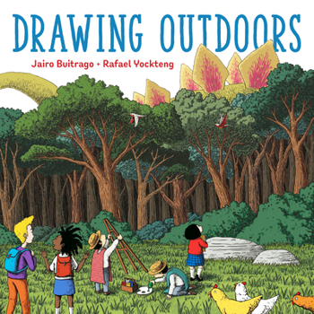 Hardcover Drawing Outdoors Book