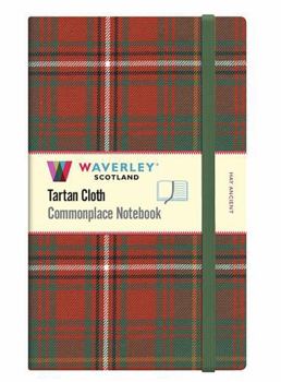 Hardcover Waverley Tartan Commonplace Hay Ancient Large (21 X 13CM) Notebook Book