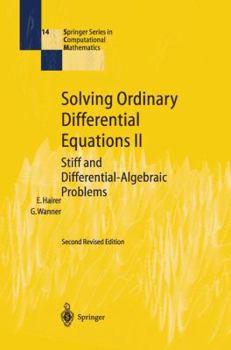 Paperback Solving Ordinary Differential Equations II: Stiff and Differential-Algebraic Problems Book