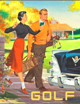 Paperback Golf Coloring Book: Coloring book for kids and adults Book