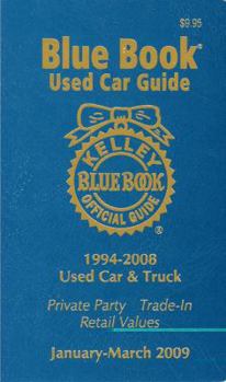 Paperback Kelly Blue Bk Used Car Guide Jan-Jun 2009 Book