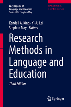 Hardcover Research Methods in Language and Education Book