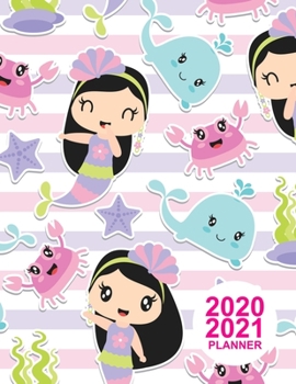 2020 2021 Planner: Simple Two Year - Monthly Calendar Planner | 24 Months Jan 2020 to Dec 2021 For Academic Agenda Schedule Organizer Logbook and Daily Journal | Product Code CX 0001989