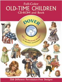 Paperback Full-Color Old-Time Children CD-ROM and Book