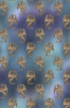 Paperback Dot Grid Journal Notebook: Blue Dragon Dragonscale - Bullet Planner Book - Dotted Grid - 5.5 X 8.5" 120 Pg - DIY Weekly Spread - Organizer - Habi Book