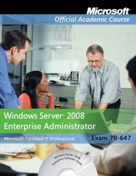 Paperback Exam 70-647: Windows Server 2008 Enterprise Administrator Book