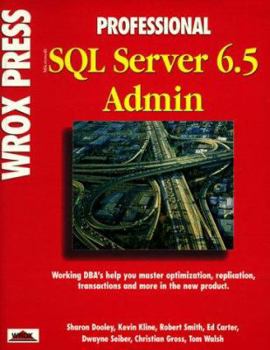Paperback Professional Microsoft SQL Server 6 5 Admin Book