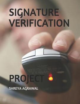 Paperback Signature Verification: Project Book