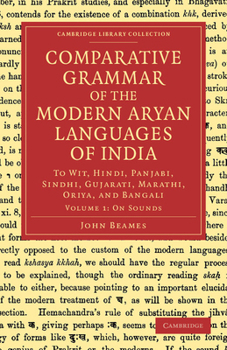 Paperback Comparative Grammar of the Modern Aryan Languages of India: To Wit, Hindi, Panjabi, Sindhi, Gujarati, Marathi, Oriya, and Bangali Book