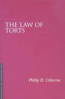 Paperback The Law of Torts Book