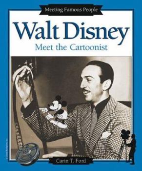 Library Binding Walt Disney: Meet the Cartoonist Book