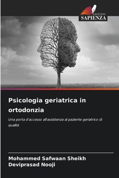 Paperback Psicologia geriatrica in ortodonzia [Italian] Book