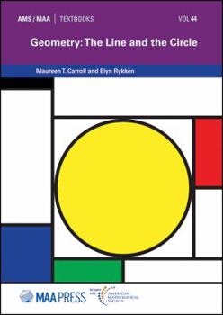 Hardcover Geometry: The Line and the Circle (AMS/MAA Textbooks) Book