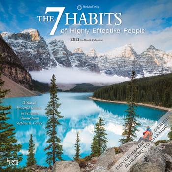 Calendar 7 Habits of Highly Effective People, the 2021 Square Book