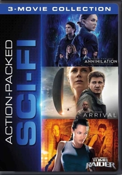 DVD Action Packed Sci-Fi 3-Movie Collection Book