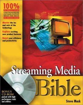 Paperback Streaming Media Bible [With CDROM] Book