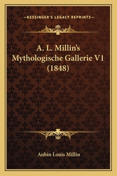 Paperback A. L. Millin's Mythologische Gallerie V1 (1848) Book