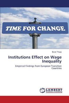 Paperback Institutions Effect on Wage Inequality Book