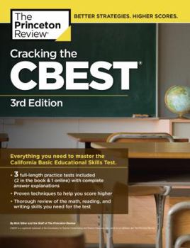 Paperback Cracking the Cbest, 3rd Edition Book