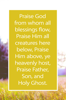Paperback General Worship Bulletin - Praise God (Package of 100) Book