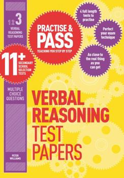 Paperback Practise & Pass 11+ Level Three: Verbal reasoning Practice Test Papers Book