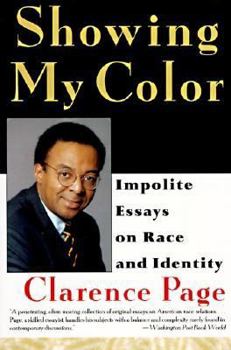 Paperback Showing My Color: Impolite Essays on Race and Identity Book