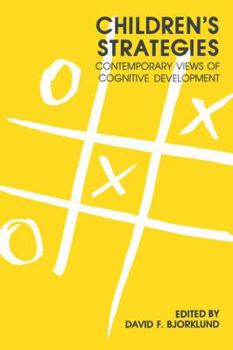 Paperback Children's Strategies: Contemporary Views of Cognitive Development Book