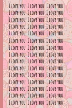I Love You: Notebook Journal Donuts Cover | Valentine's Day Gifts For Couples