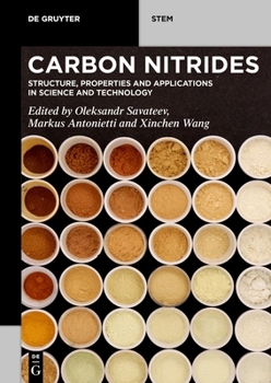 Paperback Carbon Nitrides: Structure, Properties and Applications in Science and Technology Book