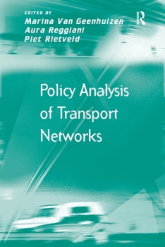 Paperback Policy Analysis of Transport Networks Book