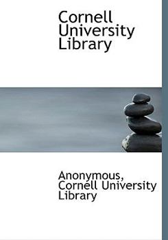 Hardcover Cornell University Library Book