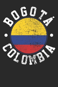 Notebook: Bogota Colombia Ruled 6x9 120 Pages