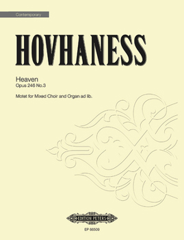 Paperback Heaven Op. 246 No. 3: Choral Octavo Book