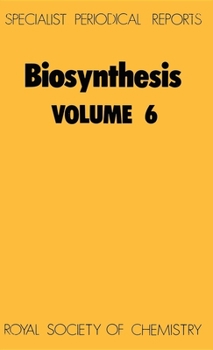 Hardcover Biosynthesis: Volume 6 Book