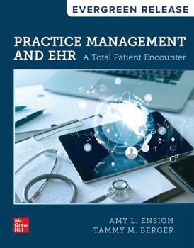 Loose Leaf Loose Leaf for Practice Management and Ehr: A Total Patient Encounter: 2027 Release Book