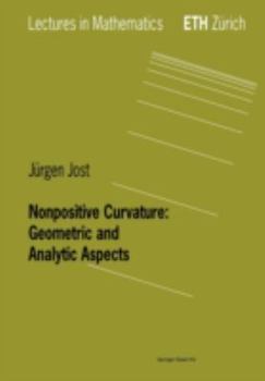 Paperback Nonpositive Curvature: Geometric and Analytic Aspects Book