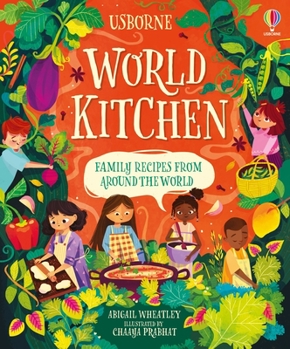 Hardcover World Kitchen: A Children's Cookbook Book