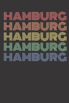 Paperback Hamburg: Notizbuch (120 Seiten Dot Grid Papier, Softcover) [German] Book