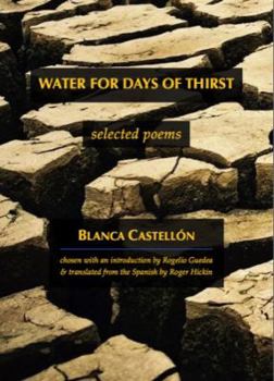 Paperback Water for Days of Thirst: Selected Poems [Spanish] Book