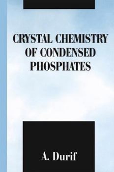 Paperback Crystal Chemistry of Condensed Phosphates Book