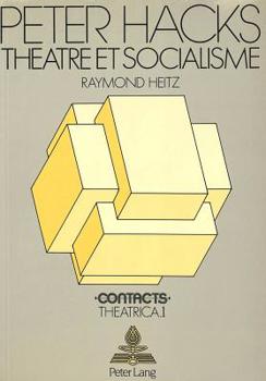 Paperback Peter Hacks - Théâtre Et Socialisme [French] Book