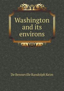 Paperback Washington and its environs Book