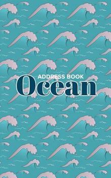 Paperback Address Book Ocean Book