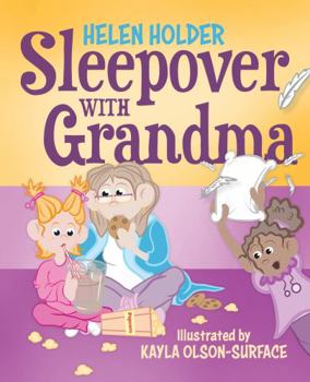 Paperback Sleepover with Grandma Book